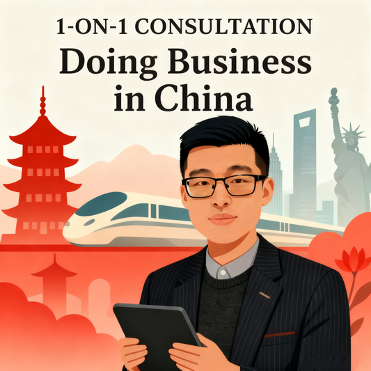 1-ON-1 Consultation: Doing Business in China (90 min)